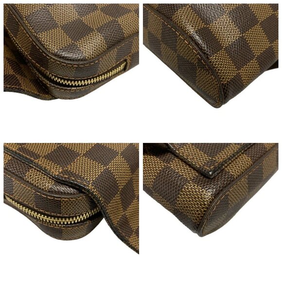 LOUIS VUITTON Geronimos Ebene Damier - Bum Bag Damier Canvas 667-082225 - Picture 5 of 14